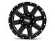 Moto Metal MO962 Gloss Black Milled Wheel; 18x9; 0mm Offset (07-18 Jeep Wrangler JK)