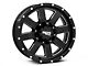 Moto Metal MO962 Gloss Black Milled Wheel; 18x9; 0mm Offset (07-18 Jeep Wrangler JK)