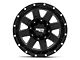 Moto Metal MO962 Gloss Black Milled Wheel; 17x10; -24mm Offset (07-18 Jeep Wrangler JK)