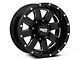 Moto Metal MO962 Gloss Black Milled Wheel; 17x10; -24mm Offset (07-18 Jeep Wrangler JK)