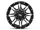 Moto Metal MO970 Gloss Black Machined Wheel; 17x8 (18-24 Jeep Wrangler JL)