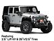 Moto Metal MO970 Gloss Gray with Gloss Black Lip Wheel; 20x10; -24mm Offset (07-18 Jeep Wrangler JK)