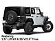 Moto Metal MO970 Gloss Gray with Gloss Black Lip Wheel; 20x10; -24mm Offset (07-18 Jeep Wrangler JK)