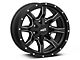 Moto Metal MO970 Satin Black Milled Wheel; 17x8; 0mm Offset (07-18 Jeep Wrangler JK)