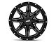 Moto Metal MO970 Satin Black Milled Wheel; 17x8; 0mm Offset (07-18 Jeep Wrangler JK)