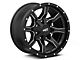 Moto Metal MO970 Satin Black Milled Wheel; 17x8; 0mm Offset (07-18 Jeep Wrangler JK)