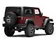 LED Bar Tail Lights; Black Housing; Clear Lens (07-18 Jeep Wrangler JK)