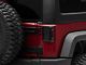 LED Grid Tail Lights; Black Housing; Smoked Lens (07-18 Jeep Wrangler JK)