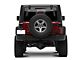 LED Grid Tail Lights; Black Housing; Smoked Lens (07-18 Jeep Wrangler JK)