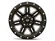 Pro Comp Wheels 62 Series Apex Satin Black Milled Wheel; 17x9 (07-18 Jeep Wrangler JK)