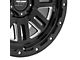 Pro Comp Wheels 61 Series Cognos Satin Black Milled Wheel; 17x9 (20-24 Jeep Gladiator JT)