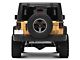 Raxiom Axial Series LED Halo Tail Lights; Black Housing; Dark Smoked Lens (07-18 Jeep Wrangler JK)