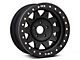 Dirty Life Roadkill Race Matte Black True Beadlock Wheel; 17x9 (18-24 Jeep Wrangler JL)