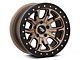 Dirty Life DT-1 Matte Gold Wheel; 17x9; -12mm Offset (07-18 Jeep Wrangler JK)