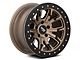 Dirty Life DT-1 Matte Gold Wheel; 17x9; -12mm Offset (07-18 Jeep Wrangler JK)