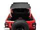 MasterTop Bimini Top Plus; Black Diamond (18-23 Jeep Wrangler JL 4-Door)