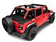 MasterTop Wind Stopper and Tonneau Cover Combo; MasterTwill (18-24 Jeep Wrangler JL 4-Door w/ Soft Top)