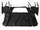 MasterTop Wind Stopper Plus and Tonneau Cover Ultimate Combo; Black Diamond (18-24 Jeep Wrangler JL 4-Door w/ Soft Top)