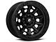 Fuel Wheels Covert Matte Black Wheel; 17x9; -12mm Offset (18-24 Jeep Wrangler JL)