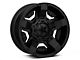 XD Rockstar II Matte Black Wheel; 17x9 (18-24 Jeep Wrangler JL)