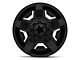 XD Rockstar II Matte Black Wheel; 17x9 (18-24 Jeep Wrangler JL)