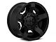 XD Rockstar II Matte Black Wheel; 17x9 (18-24 Jeep Wrangler JL)