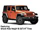 Moto Metal MO970 Gloss Black Machined Wheel; 17x8; 40mm Offset (07-18 Jeep Wrangler JK)