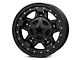 XD Rockstar III Matte Black Wheel; 17x9 (18-24 Jeep Wrangler JL)