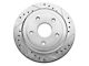 C&L Super Sport HD Cross-Drilled and Slotted Rotors; Rear Pair (07-18 Jeep Wrangler JK)