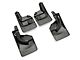 Weathertech No-Drill Mud Flaps; Front and Rear; Black (18-24 Jeep Wrangler JL Sahara)