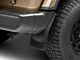 Weathertech No-Drill Mud Flaps; Front and Rear; Black (18-24 Jeep Wrangler JL Sahara)