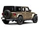 Weathertech No-Drill Mud Flaps; Front and Rear; Black (18-24 Jeep Wrangler JL Sahara)