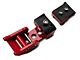 Hood Latches; Firecracker Red (07-18 Jeep Wrangler JK)