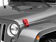 Hood Latches; Firecracker Red (07-18 Jeep Wrangler JK)