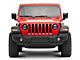 Rough Country 9-Inch LED Projector Headlights; Black Housing; Clear Lens (18-24 Jeep Wrangler JL)