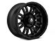 Mammoth Krawler Matte Black Wheel; 17x9 (07-18 Jeep Wrangler JK)