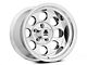 Mammoth 8 Aluminum Polished Wheel; 15x10 (97-06 Jeep Wrangler TJ)