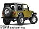 Mammoth 8 Aluminum Polished Wheel; 15x10 (97-06 Jeep Wrangler TJ)