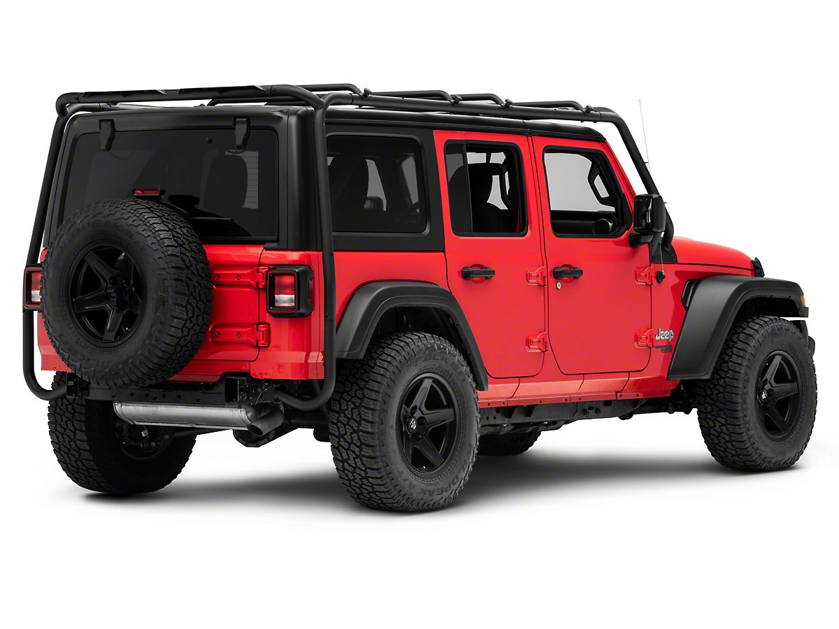 Smittybilt Jeep Wrangler Defender SRC Roof Rack 77717 18 24 Jeep Wrangler JL 4 Door Free Shipping