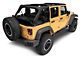 Body Armor 4x4 Interior Storage Rack; Textured Black (07-24 Jeep Wrangler JK & JL 4-Door)