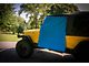 Two Door Rain Curtains; LT Blue (87-06 Jeep Wrangler YJ & TJ; 07-24 Jeep Wrangler JL 2-Door)