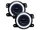 Oracle High Performance 20W LED Fog Lights with White Halo (07-18 Jeep Wrangler JK; 18-22 Jeep Wrangler JL, Excluding Sport)