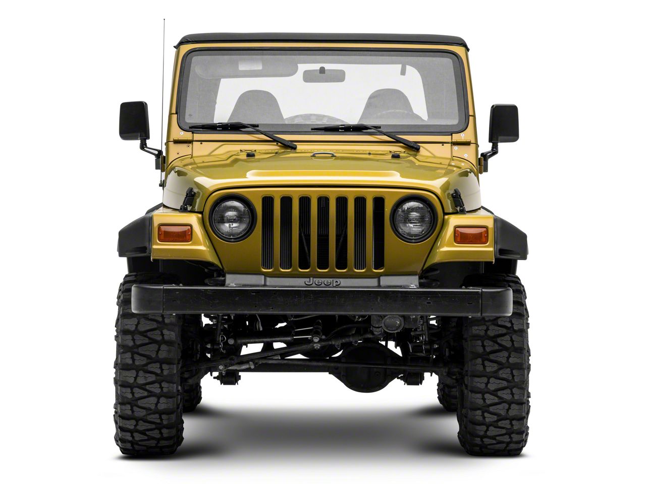 Jeep Wrangler Rivet Style Fender Flares (97-06 Jeep Wrangler TJ