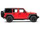 In-Channel Ventvisor Window Deflectors; Front and Rear; Dark Smoke (18-24 Jeep Wrangler JL 4-Door)