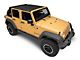 TruShield Mesh Shade Top; Black (07-18 Jeep Wrangler JK 4-Door)