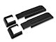 OPR Tailgate Hinge Covers; Black (07-18 Jeep Wrangler JK)