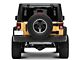 OPR Tailgate Hinge Covers; Black (07-18 Jeep Wrangler JK)