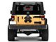 OPR Tailgate Hinge Covers; Black (07-18 Jeep Wrangler JK)