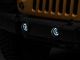 Raxiom Axial Series Nighthawk LED Fog Lights (07-18 Jeep Wrangler JK; 18-24 Jeep Wrangler JL Sahara, Rubicon w/ Plastic Bumper)