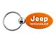 Wrangler Black Oval Key Fob